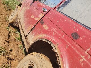 1988 Lada (ВАЗ) 2121 (4x4) I, красный, 150000 рублей, вид 3