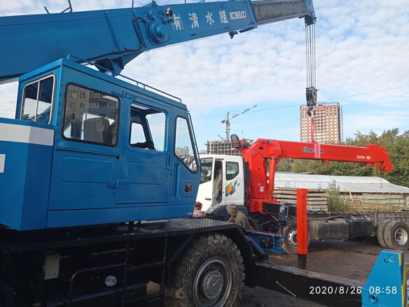 1992 Kobelco Колесные, синий - вид 16