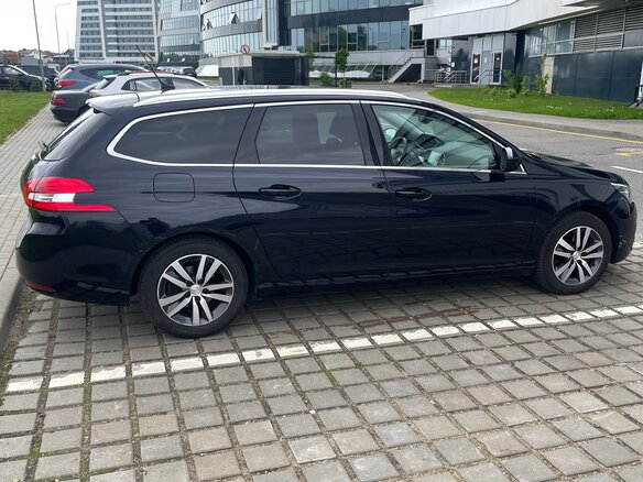 2019 Peugeot 308 II Рестайлинг, синий, 1100000 рублей - вид 3