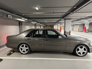 1992 Mercedes-Benz S-Класс 400 III (W140), серый, 3470000 рублей, вид 2