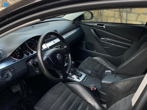 2007 Volkswagen Passat B6, чёрный, 699000 рублей - вид 6