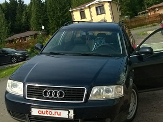 2002 Audi A6 II (C5) Рестайлинг, синий, 620000 рублей, вид 1