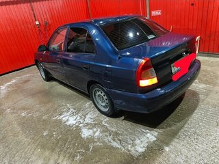 2008 Hyundai Accent ТагАЗ II, синий, 250000 рублей, вид 3