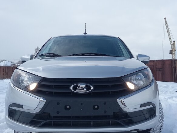 2023 Lada (ВАЗ) Granta I Рестайлинг, серебристый, 985000 рублей - вид 12