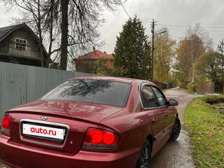 2004 Hyundai Sonata ТагАЗ IV (EF) Рестайлинг, красный, 500000 рублей, вид 5