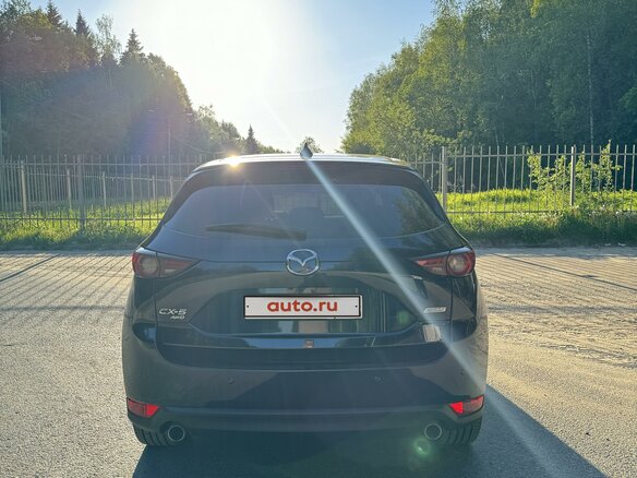 2018 Mazda CX-5 II, синий, 2800000 рублей - вид 4