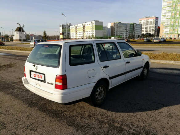 1997 Volkswagen Golf III, белый - вид 3