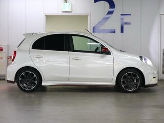 2021 Nissan March Nismo S IV (K13) Рестайлинг, белый, 730000 рублей, вид 3