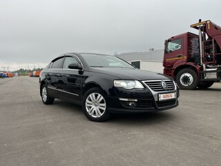 2009 Volkswagen Passat B6, чёрный, 750000 рублей, вид 3