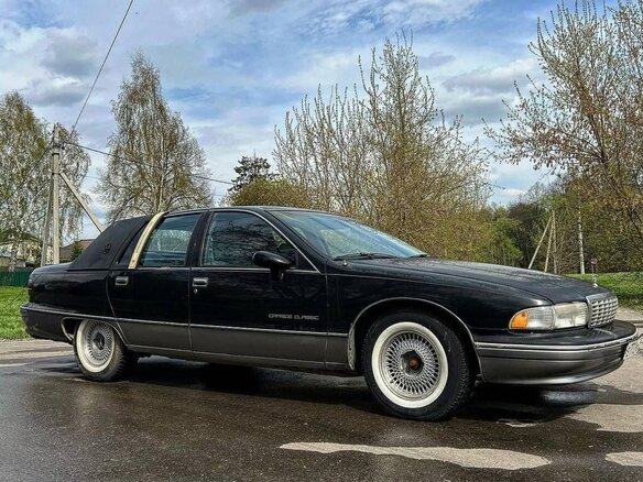1991 Chevrolet Caprice IV, чёрный - вид 2