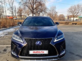 2019 Lexus RX 450h IV, синий, 4700000 рублей, вид 3