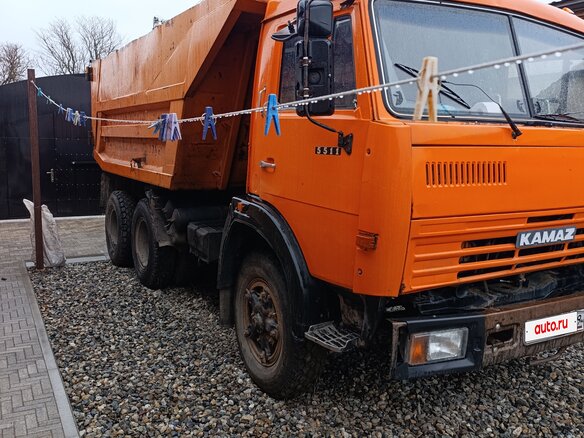 1990 КамАЗ 5511, оранжевый, 750000 рублей - вид 7