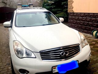 2008 Infiniti EX EX35 5-speed I (J50), белый, 1320000 рублей, вид 1