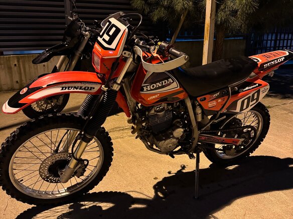2000 Honda XR 250, красный, 300000 рублей - вид 5
