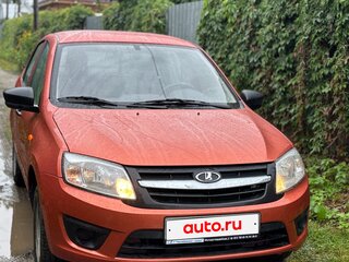 2014 Lada (ВАЗ) Granta I, оранжевый, 650000 рублей, вид 2