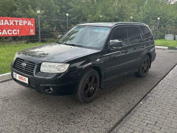 2006 Subaru Forester II Рестайлинг, чёрный, 795000 рублей