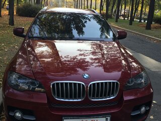 2008 BMW X6 30d I (E71), красный, 1299000 рублей, вид 2