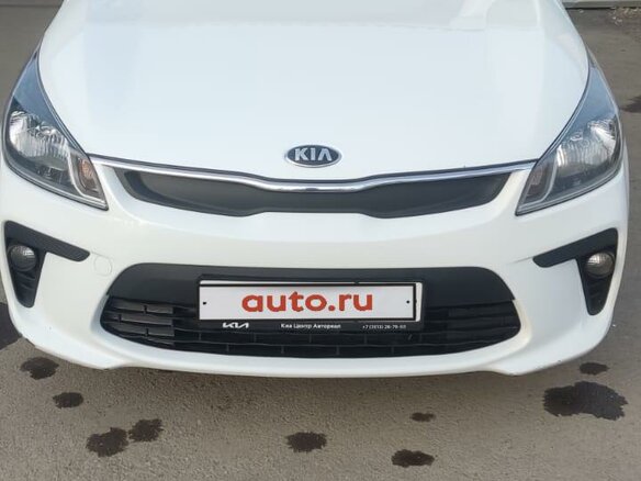 2018 Kia Rio IV, белый, 1300000 рублей - вид 1
