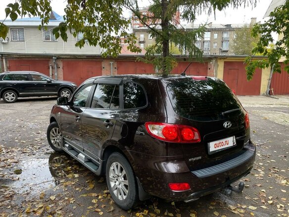 2006 Hyundai Santa Fe I, пурпурный, 1150000 рублей - вид 6