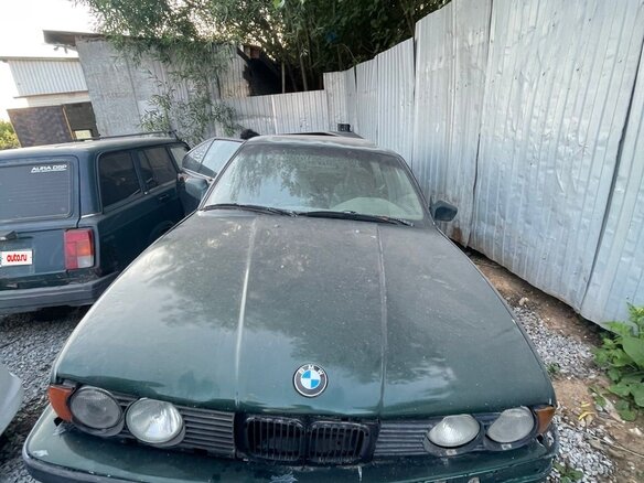 1992 BMW 5 серии 520i III (E34), зелёный, 130000 рублей