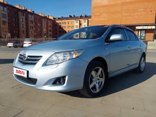 2008 Toyota Corolla X (E140, E150), голубой, 700000 рублей, вид 1