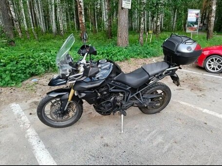 2011 Triumph Tiger 800, чёрный, 560000 рублей, вид 2