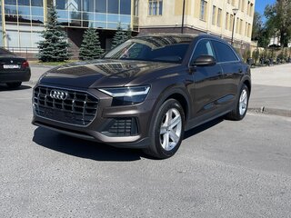 2019 Audi Q8 45 TDI I (4M), коричневый, 5900000 рублей, вид 5