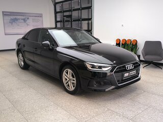 2021 Audi A4 35 TFSI V (B9) Рестайлинг, чёрный, 3190000 рублей, вид 3