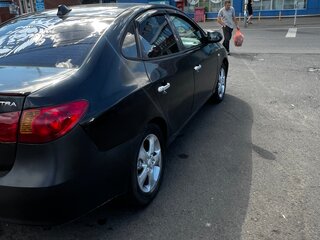 2006 Hyundai Elantra IV (HD), чёрный, 450000 рублей, вид 4