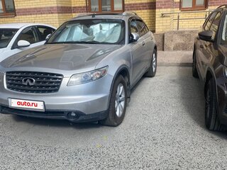 2003 Infiniti FX35 I (S50), серебристый, 710000 рублей, вид 1