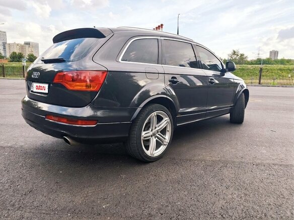 2009 Audi Q7 I (4L), чёрный, 1590000 рублей - вид 2