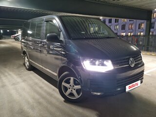 2016 Volkswagen Caravelle T6, синий, 3100000 рублей, вид 4