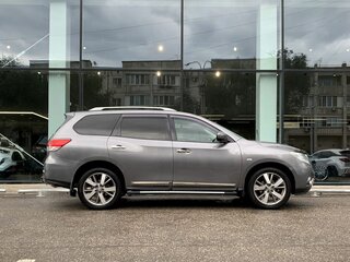 2015 Nissan Pathfinder IV, серый, 1570000 рублей, вид 4