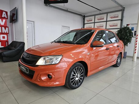 2017 Lada (ВАЗ) Granta Sport I, оранжевый, 989000 рублей, вид 1