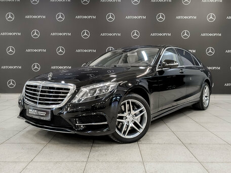 2016 Mercedes-Benz S-Класс 500 VI (W222, C217), чёрный, 4750000 рублей, вид 1