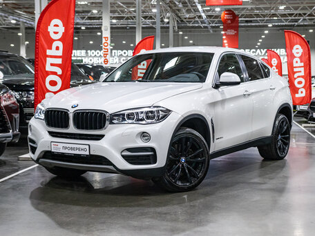 2015 BMW X6 30d II (F16), белый, 3299700 рублей, вид 1