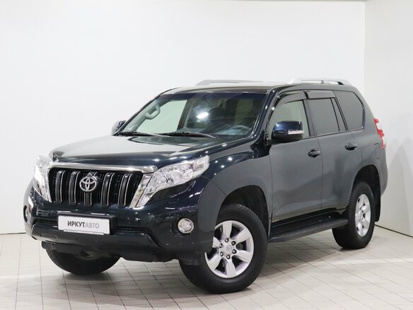 2014 Toyota Land Cruiser Prado 4-speed 150 Series Рестайлинг 1, серый, 3180000 рублей