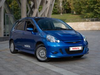 2007 Honda Jazz I Рестайлинг, синий, 750000 рублей, вид 1