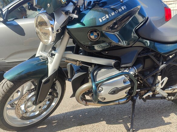 2008 BMW R 1200 R, зелёный, 500000 рублей - вид 17