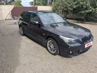 2009 BMW 5 серии 530d V (E60/E61) Рестайлинг, чёрный, 2000000 рублей, вид 3