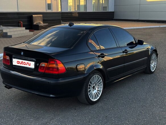 2004 BMW 3 серии 318i IV (E46) Рестайлинг, чёрный, 690000 рублей - вид 3