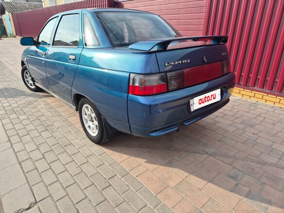 2005 Lada (ВАЗ) 2110, синий, 299000 рублей - вид 4