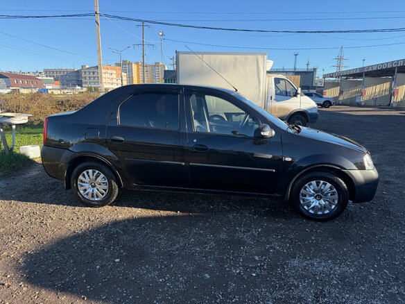 2009 Renault Logan I, чёрный, 410000 рублей - вид 3