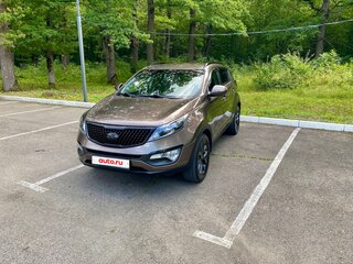 2014 Kia Sportage III Рестайлинг, коричневый, 1600000 рублей, вид 3