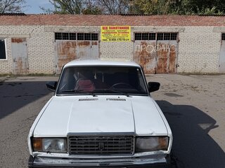 2003 Lada (ВАЗ) 2107, белый, 115000 рублей, вид 1