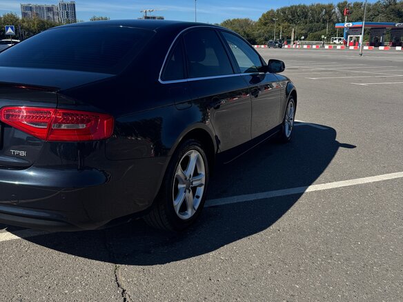 2013 Audi A4 IV (B8) Рестайлинг, синий, 1320000 рублей - вид 8