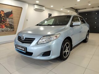 2007 Toyota Corolla AMT X (E140, E150), голубой, 745000 рублей, вид 1