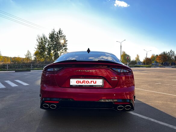 2019 Kia Stinger I, красный, 2670000 рублей - вид 7