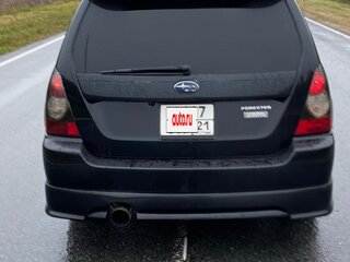 2005 Subaru Forester II, чёрный, 720000 рублей, вид 4