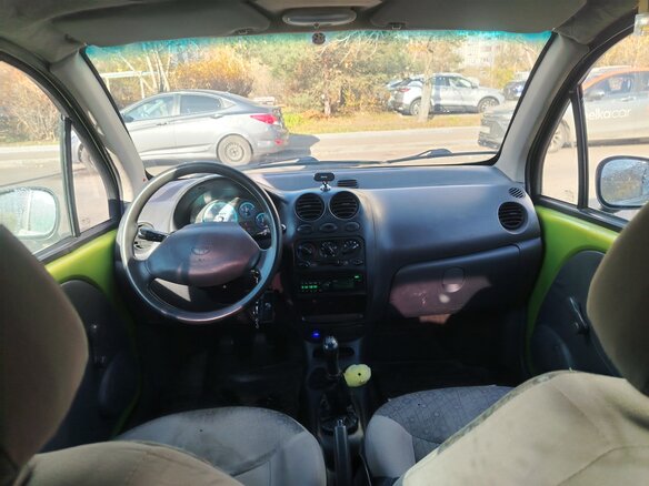 2012 Daewoo Matiz I Рестайлинг, зелёный, 145000 рублей - вид 3